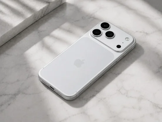iPhone 17 Pro Max on marble surface